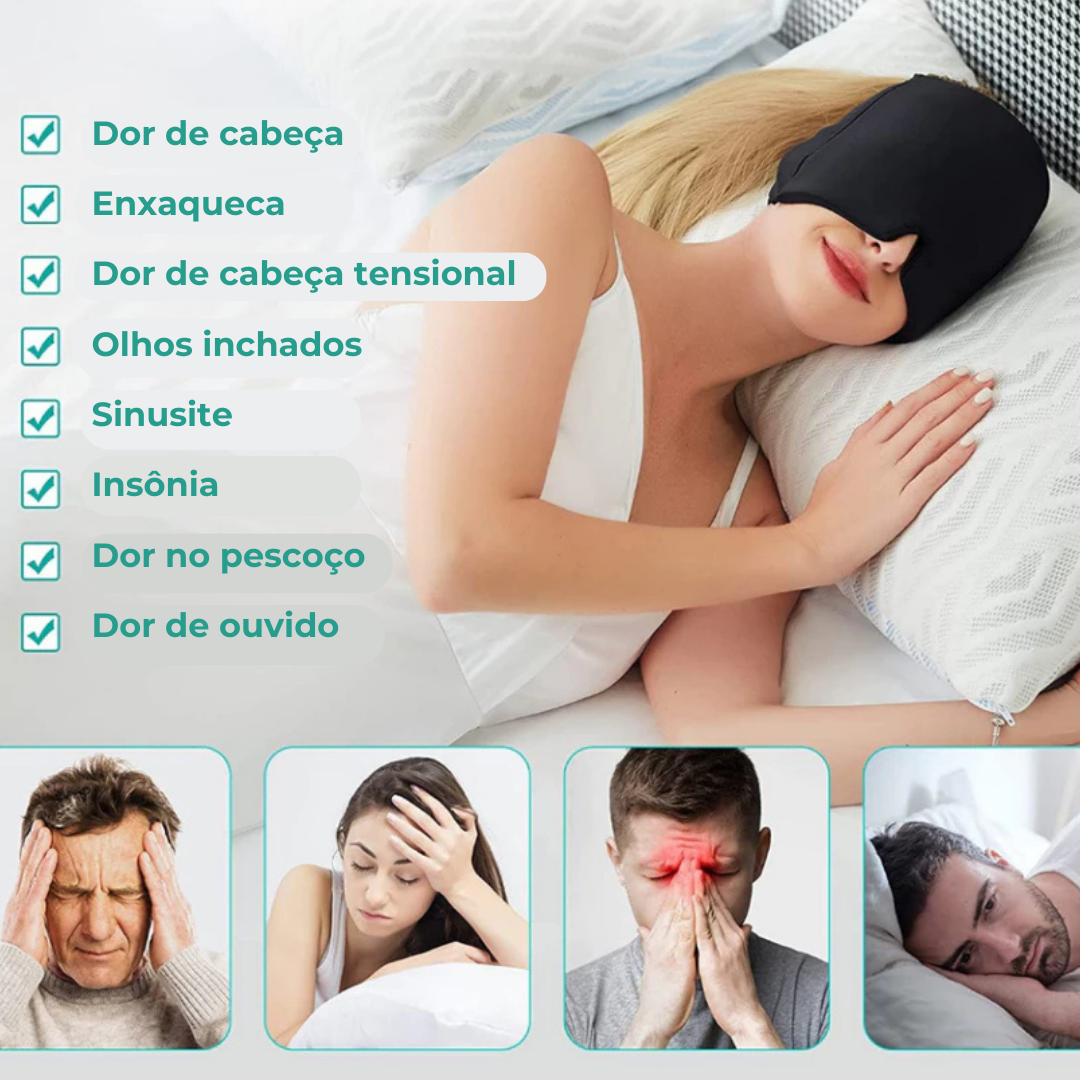 Touca Alivius – Chega de Sofrer com Dores de cabeça, Enxaquecas e Sinusite. Compre UMA e ganhe MAIS UMA de presente 🎁