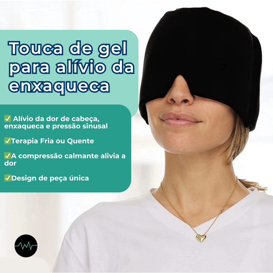 Touca Alivius – Chega de Sofrer com Dores de cabeça, Enxaquecas e Sinusite. Compre UMA e ganhe MAIS UMA de presente 🎁