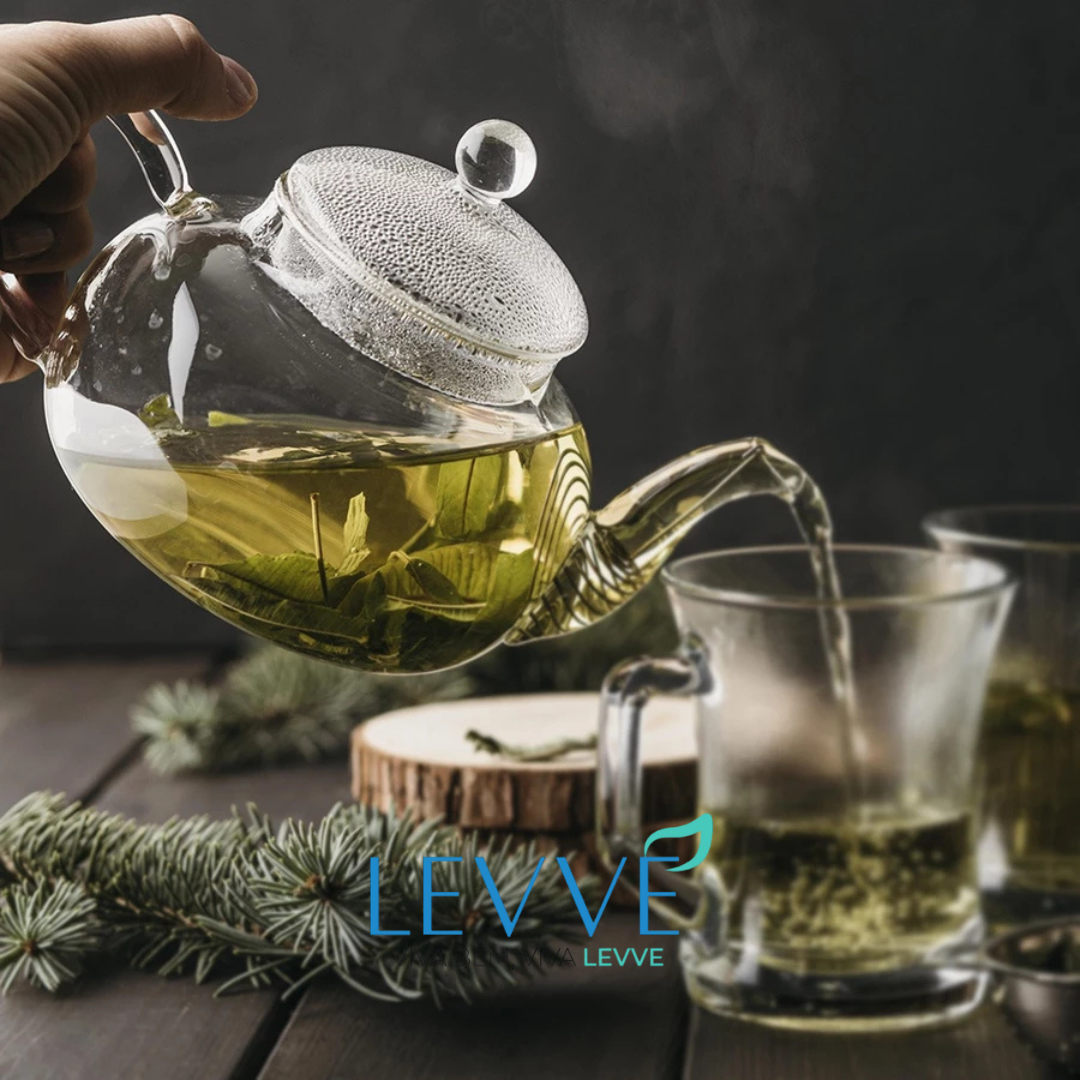 🫖 CHALEVVE – A Chaleira de Vidro com Infusor que Transforma o Seu Chá em um Ritual de Bem-Estar