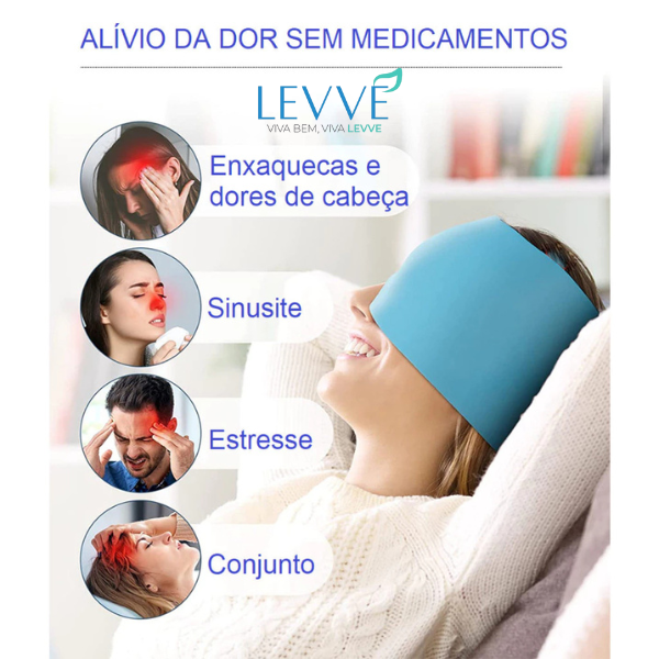 Touca Alivius – Chega de Sofrer com Dores de cabeça, Enxaquecas e Sinusite. Compre UMA e ganhe MAIS UMA de presente 🎁