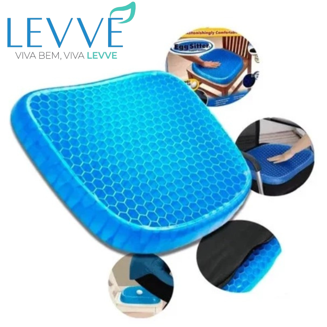 🛋️ Almofada Alivius – Levve - Chega de sofrer com dores ao sentar! BRINDE EXCLUSIVO