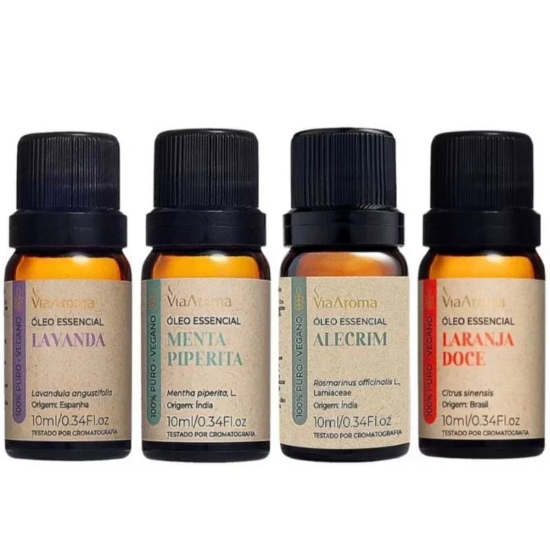 Kit Personalizado de Óleos Essenciais Via Aroma