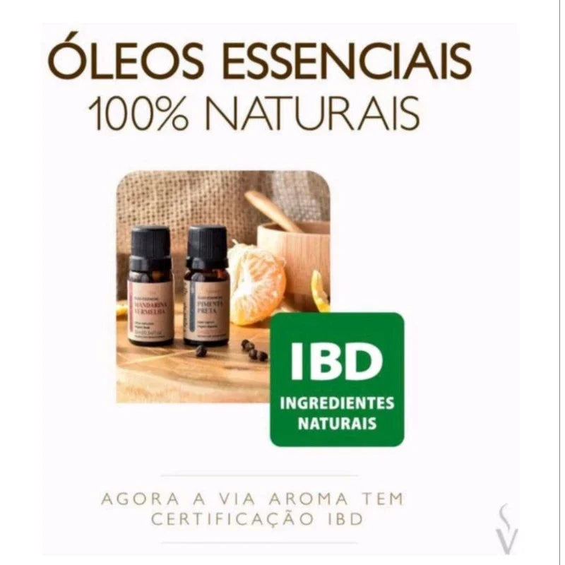 Kit Personalizado de Óleos Essenciais Via Aroma