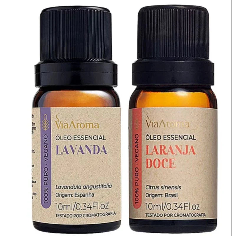 Kit Personalizado de Óleos Essenciais Via Aroma