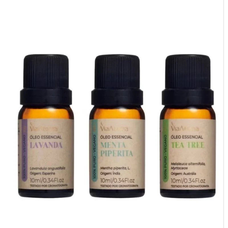 Kit Personalizado de Óleos Essenciais Via Aroma