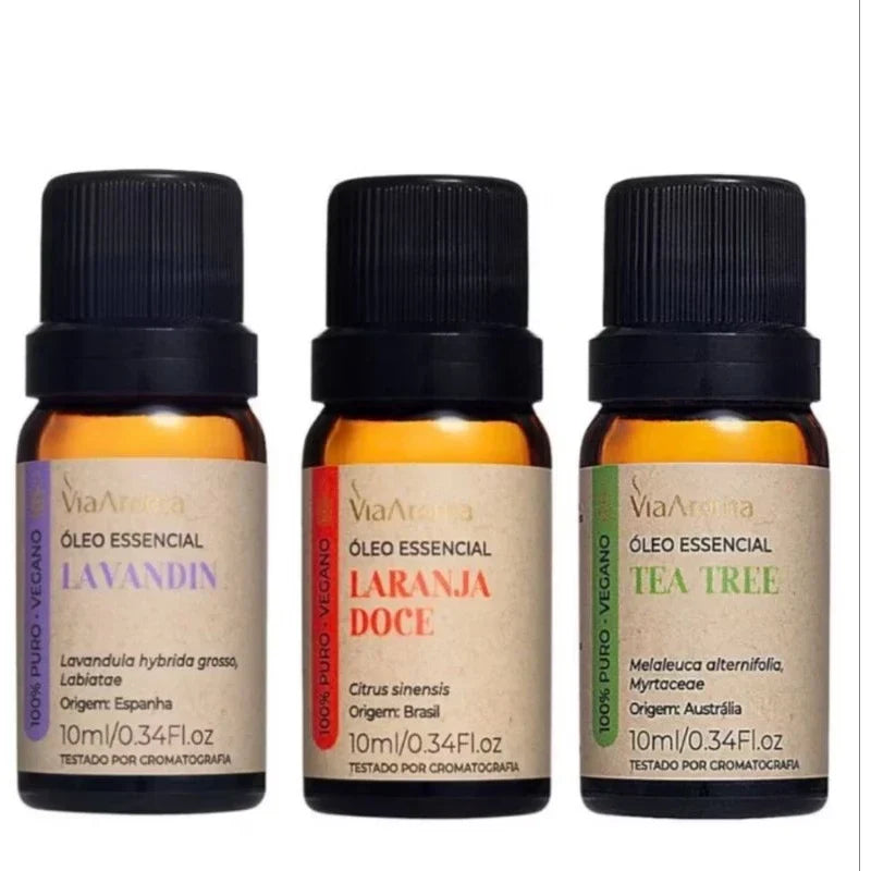 Kit Personalizado de Óleos Essenciais Via Aroma