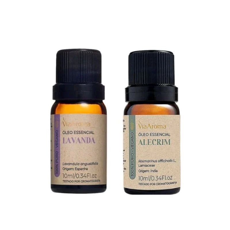 Kit Personalizado de Óleos Essenciais Via Aroma