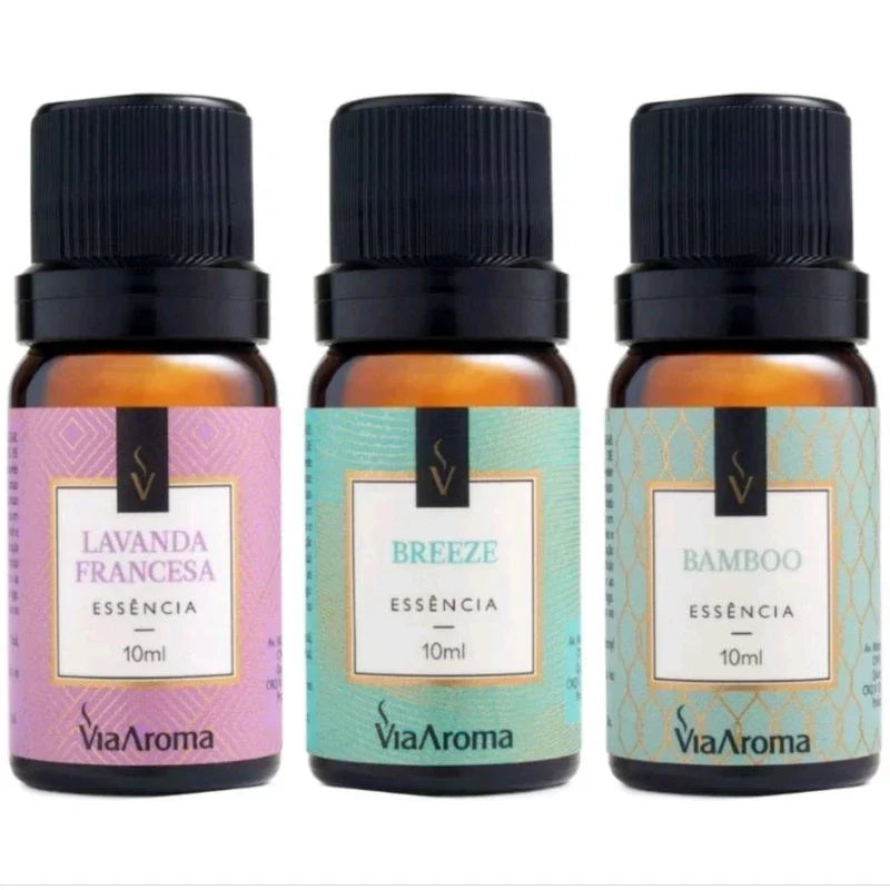 Kit de Essências Aromatizantes Via Aroma