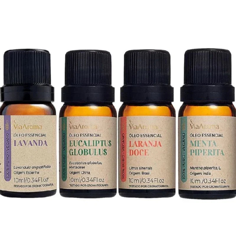 Kit Personalizado de Óleos Essenciais Via Aroma