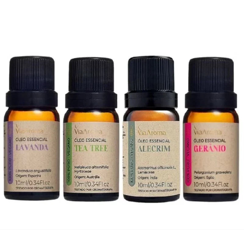 Kit Personalizado de Óleos Essenciais Via Aroma