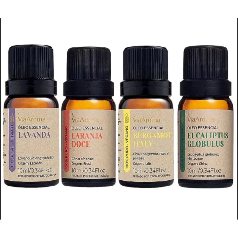 Kit Personalizado de Óleos Essenciais Via Aroma