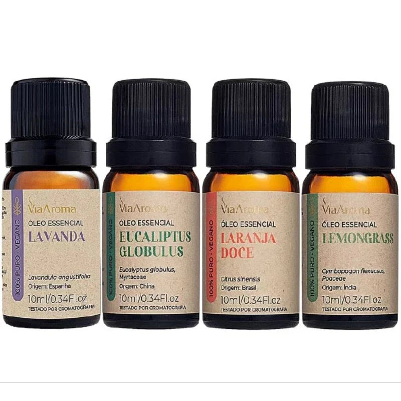 Kit Personalizado de Óleos Essenciais Via Aroma