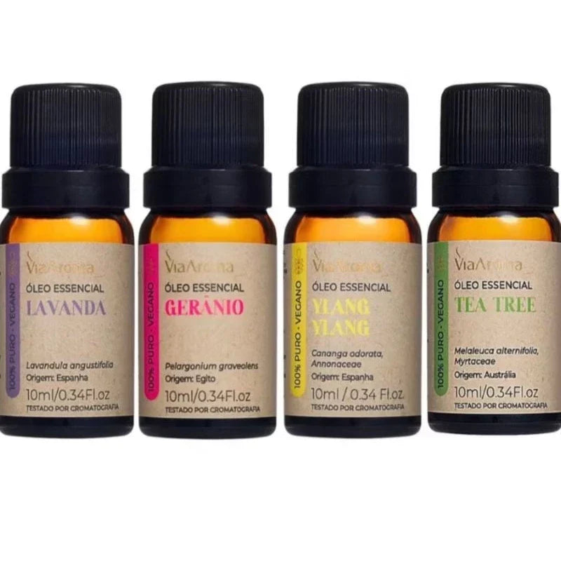 Kit Personalizado de Óleos Essenciais Via Aroma