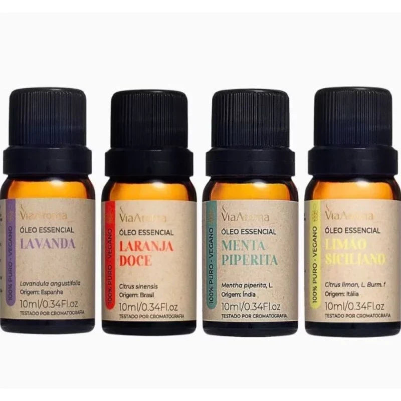 Kit Personalizado de Óleos Essenciais Via Aroma