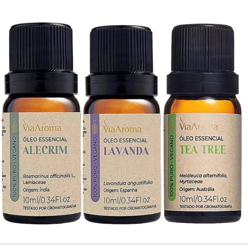 Kit Personalizado de Óleos Essenciais Via Aroma