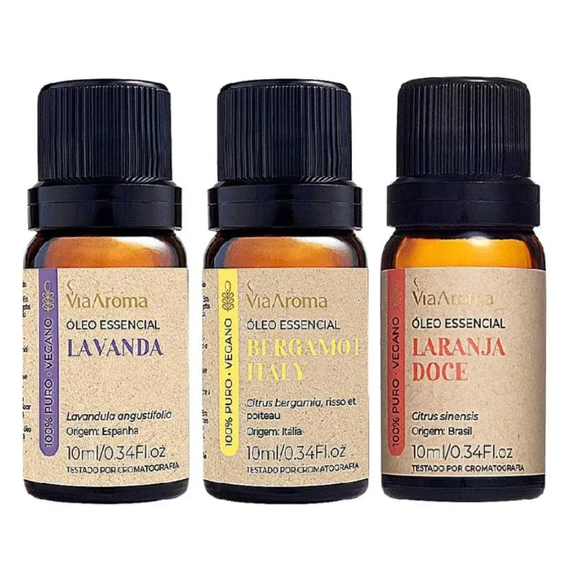 Kit Personalizado de Óleos Essenciais Via Aroma
