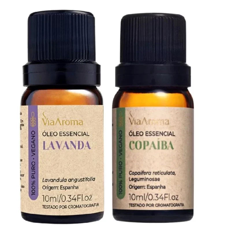 Kit Personalizado de Óleos Essenciais Via Aroma