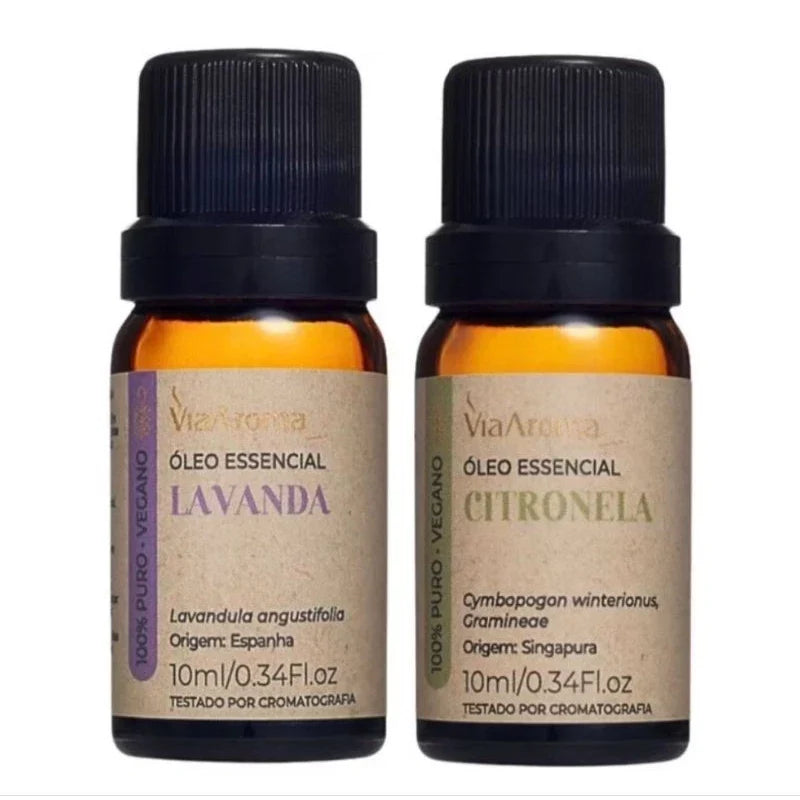 Kit Personalizado de Óleos Essenciais Via Aroma