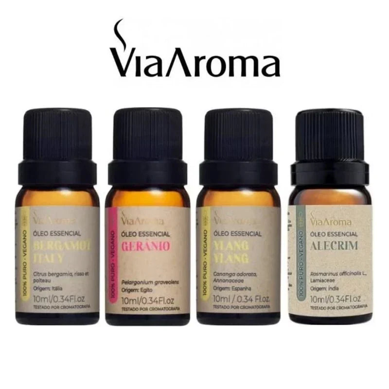 Kit Personalizado de Óleos Essenciais Via Aroma
