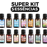 Kit 5 de Essências Premium Base de Água