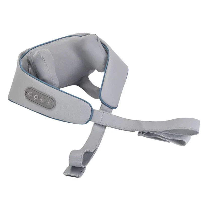 Massageador de Pescoço Inteligente Sem Fio com Compressão