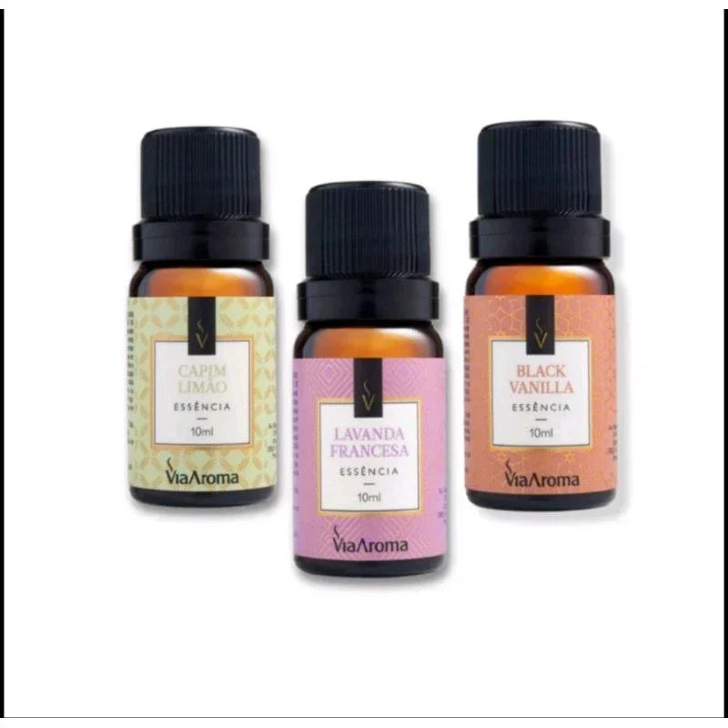 Kit de Essências Aromatizantes Via Aroma