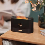 Umidificador de Chama com Luz LED de 7 Cores