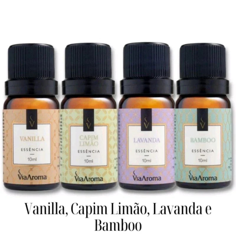 Kit de Essências Aromatizantes Via Aroma