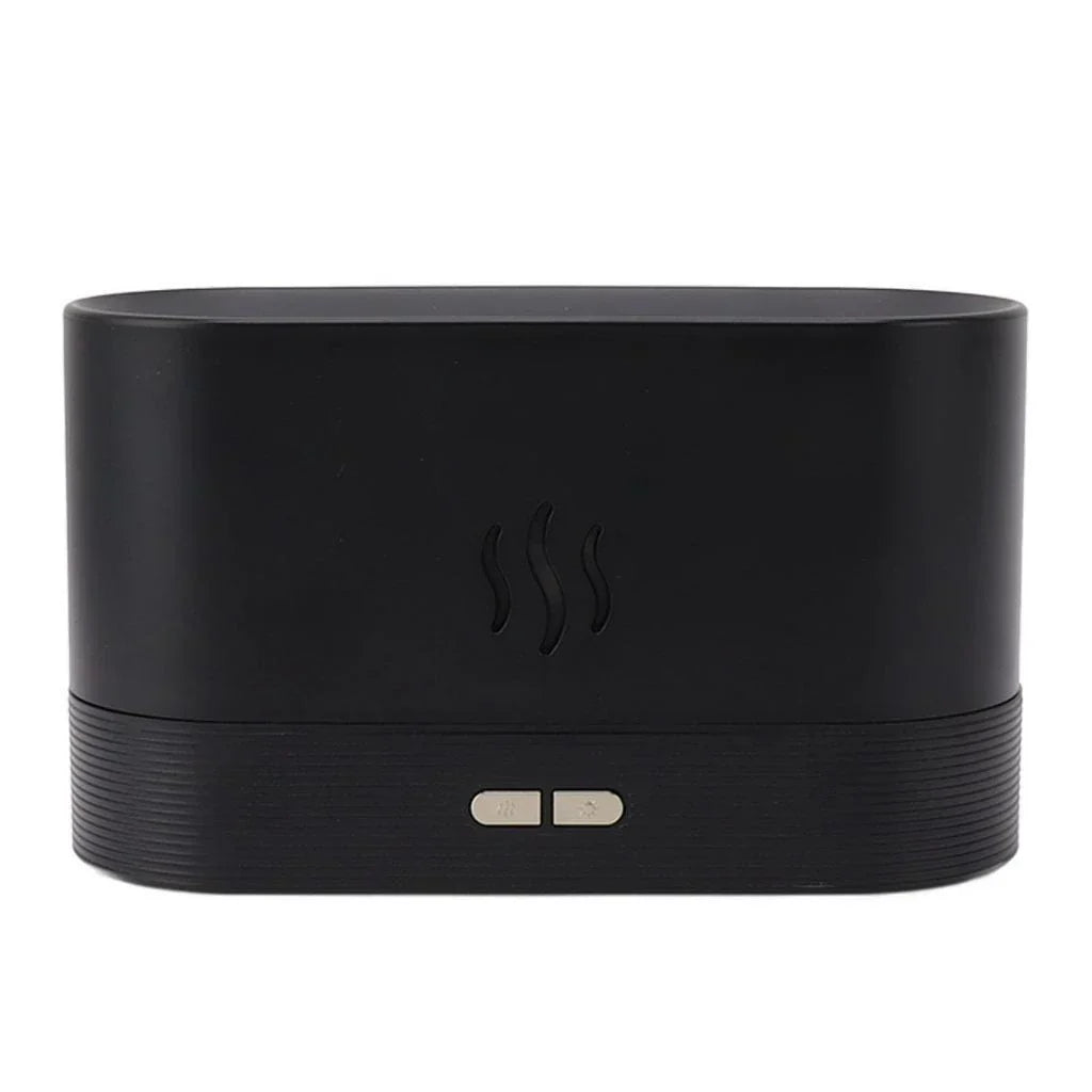 Umidificador de Chama com Luz LED de 7 Cores