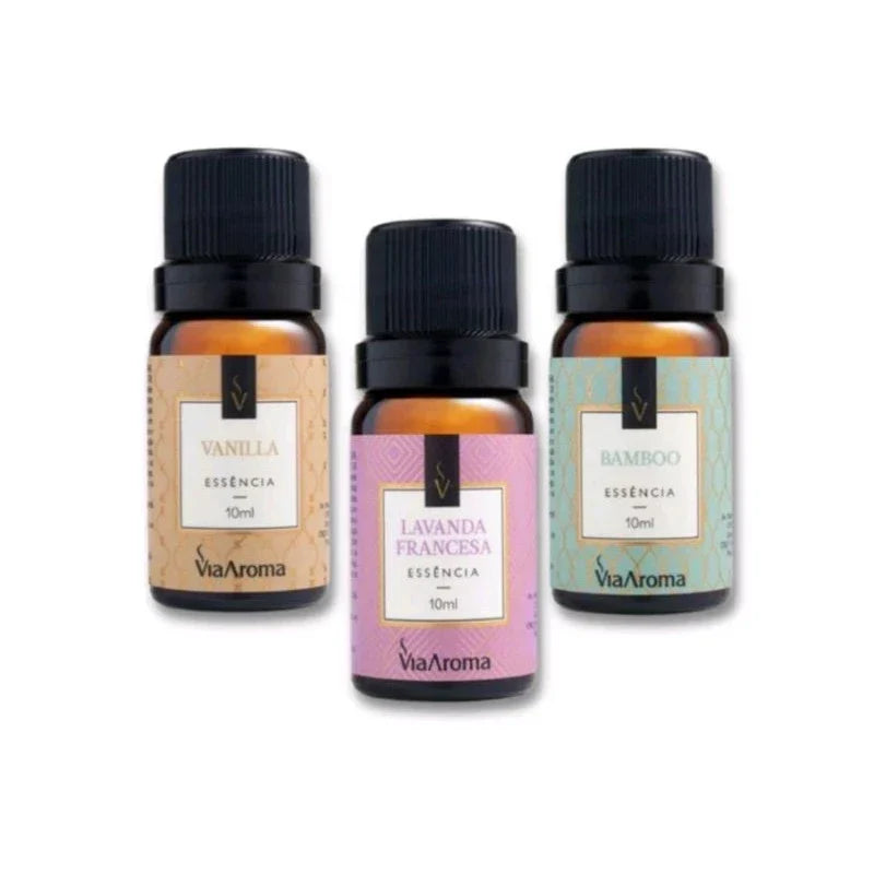 Kit de Essências Aromatizantes Via Aroma