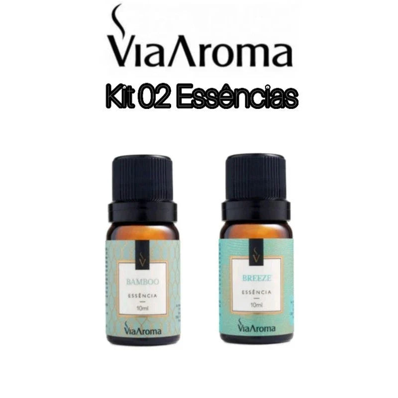 Kit de Essências Aromatizantes Via Aroma