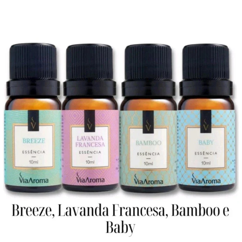Kit de Essências Aromatizantes Via Aroma