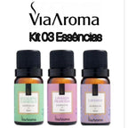 Kit de Essências Aromatizantes Via Aroma