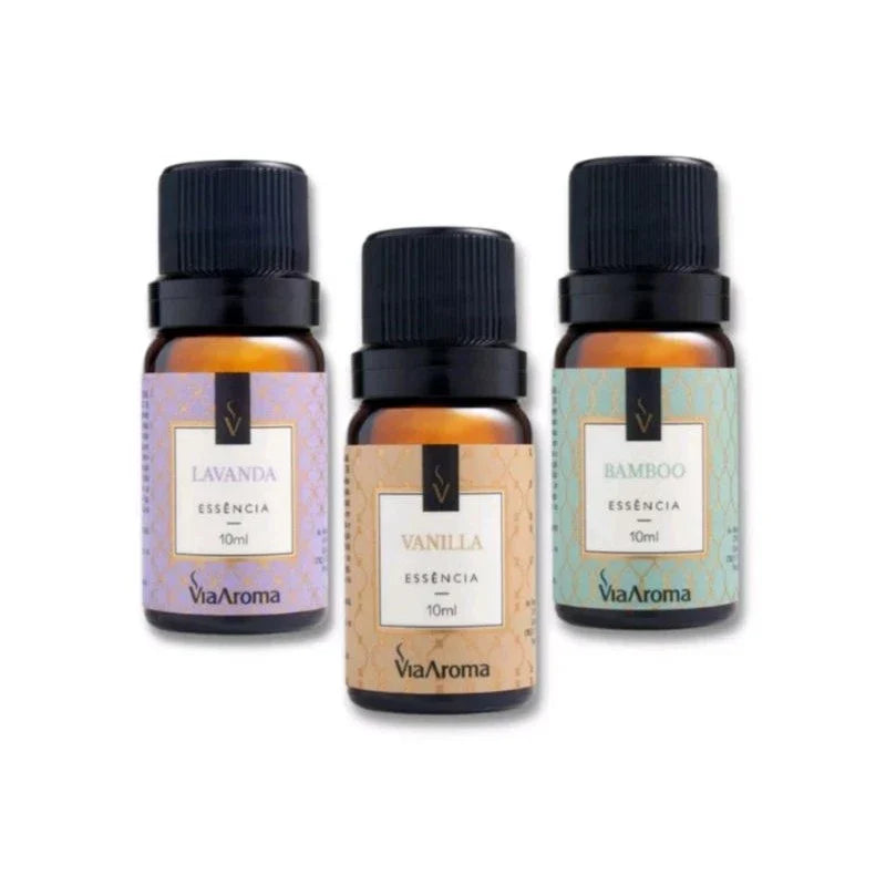 Kit de Essências Aromatizantes Via Aroma