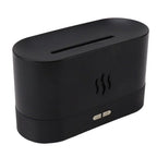 Umidificador de Chama com Luz LED de 7 Cores