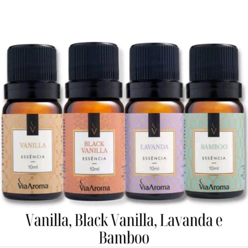 Kit de Essências Aromatizantes Via Aroma